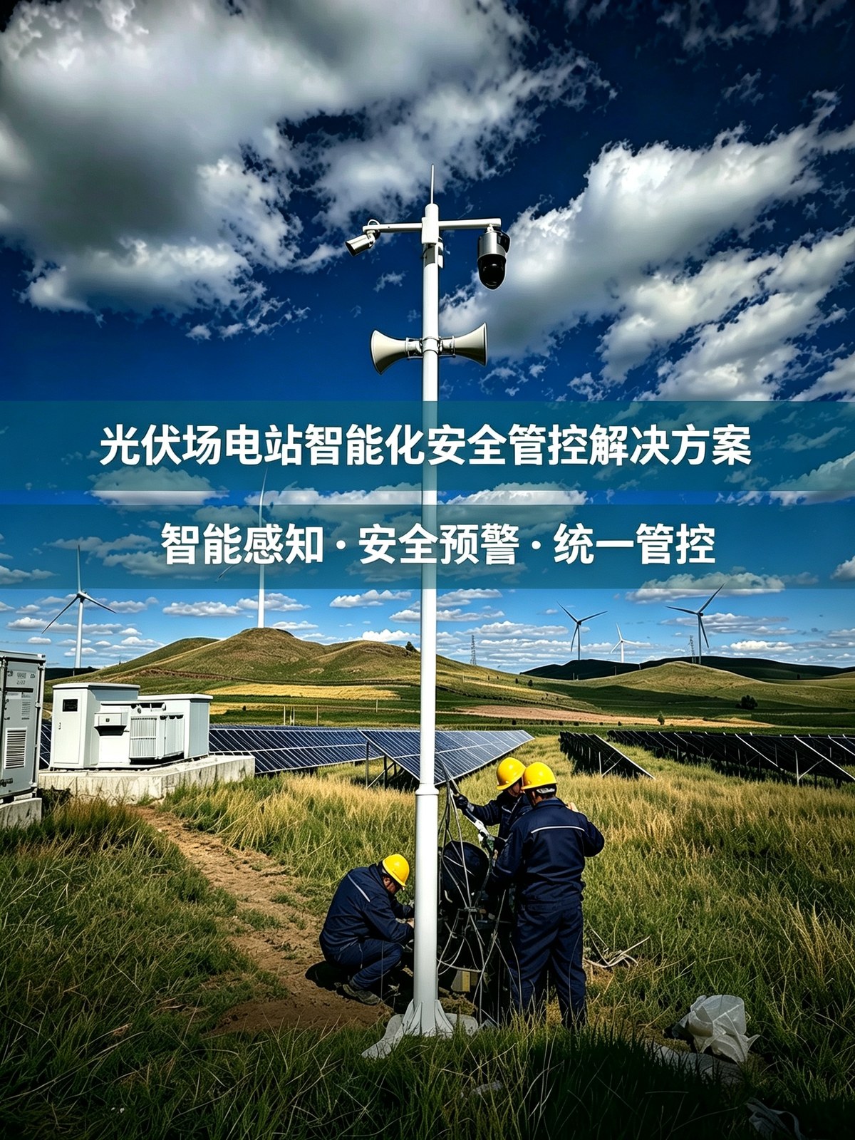 光伏场电站智能化安全管控解决方案